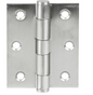 Drake & Wrigley 4506FP Butt Hinge 6 Counter Sunk Holes Fixed Pin In 6 Colours : Chrome ,Florentine Bronze ,Brass ,Satin Chrome ,Satin Nickle Plate ,Stainless Steel