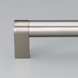 Kethy Parma Stainless D Handle 18mm Round Section Handle/Zamac Posts Tapered 240mm with 224mm C to C