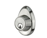 Sylvan Double Cylinder Handle Set Zinc - Satin Nickel plate Finish