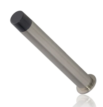 Mardeco 5040 Long Door Stop Wall Mount 16mm x 120mm, Finish Available In 3 Colours  : Black ,Brushed Nickel & Satin Chrome