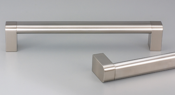 Kethy Torino Stainless D Handle 23mm wide S/Steel Oval with Square Foot C to C Available In 5 Sizes :148mm x 128mm ,212mm x 192mm ,244mm x 224mm ,308mm x 288mm ,404mm x 384mm