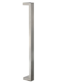 Sylvan Door Pull Offset Rectangular Pull 580mm x Overall Length: 600mm BC 316 SS - Stainless steel Finish
