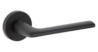 Groel 814 Baci Round Door Handle Dummy Right Handle Finish Available In 4 Colours :  Brushed Satin Chrome ,Black ,Satin Brass ,Inox Tech