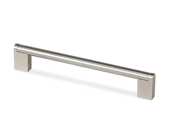 ELITE AMELIA CROSS BAR WIDTH 10MM, HOLE CENTRE AVAILABLE IN 6 SIZES : 128MM ,160MM ,192MM ,288MM ,384MM ,544MM - STAINLESS STEEL