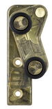 Drake & Wrigley 4518 Window Components Bottom Guide  In 4 Colours : Florentine Bronze ,Nickle Bronze ,Brass Plate ,Satin Chrome