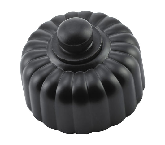 Dimmer Fluted Matt Black D55xP40mm