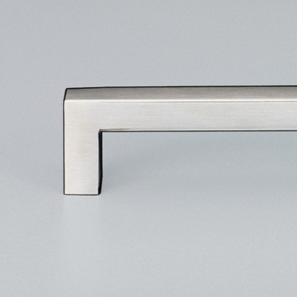 Kethy Roma 10mm Square Polished S/Steel Kitchen Handle C to C Available In 4 Sizes : 234mm x 224mm ,298mm x 288mm , 400mm x 390mm ,500mm x 490mm