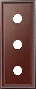 Switch Socket Block Traditional Treble Cedar H90xL225mm