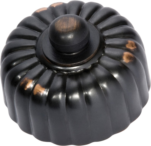 Fan Controller Fluted Antique Copper D55xP40mm