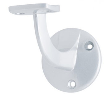 MILES NELSON BANISTER BRACKET SATIN CHROME FINISH