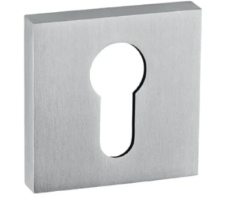 JNF IN.04.29Q.Y08N European Cylinder Key Hole ( 50mm x 50mm ) Finish : Stainless Steel