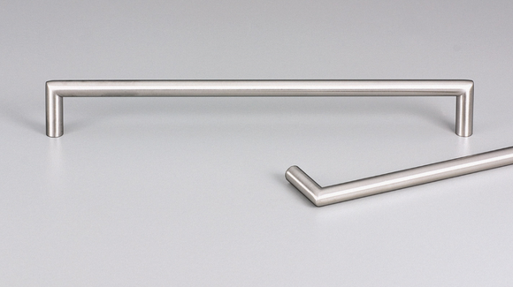 Kethy Ispra Stainless D Handle 8mm Round Stainless Steel Handle C to C Available In 5 Sizes : 104mm x 96mm ,136mm x 128mm ,168mm x 160mm ,200mm x 192mm ,232mm x 224mm