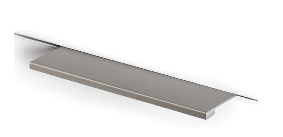 ELITE OVERLAY PULL HANDLE HOLE CENTRE 64MM ,128MM & 192MM BRUSHED NICKEL