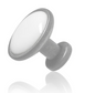 Mardeco 3805 Cabinet Knob Diameter Size 33mm Finish Pewter Rustic