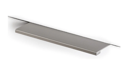 ELITE OVERLAY PULL HANDLE  HOLE CENTRE 64MM ,128MM & 192MM - SATIN BLACK & CHROME PLATED