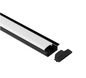 ELITE ZEUS LED INSET PROFILE 6.1mm x 3 METRE FINISH BLACK