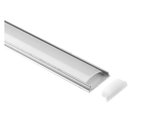 ELITE ANYA LEDS BENDABLE SURFACE EXTRUSION FINISH SILVER