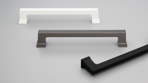 Kethy Ahlen Handle 160 C to C Slight Textured Sheen Available in 3 Colours : Black Structured ,Super white, Titanium