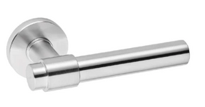 JNF IN.00.145 Lever handle Stout With & With out Standard Rose Stainless Steel & Black