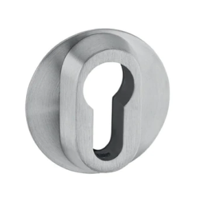 JNF IN.04.RY01M European Cylinder Key Hole Less is More Finish : Stainless Steel & Black