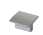 ELITE MICHELLE SQUARE KNOB LENGTH : 36mm x WIDTH : 36mm x HEIGHT :21mm - BRUSHED NICKEL & MATT CHROME