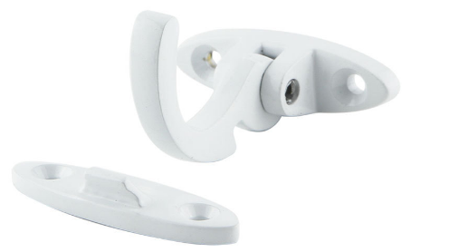Jaeco Spur Fastener Spring Catch In 6 Colours : Brass Plate ,Chrome ,Florentine Bronze ,Satin Chrome ,Satin Nickel ,White