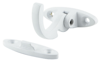 Jaeco Spur Fastener Spring Catch In 6 Colours : Brass Plate ,Chrome ,Florentine Bronze ,Satin Chrome ,Satin Nickel ,White