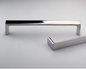 Kethy Latina D Handle 16.5mm Flat Top Polished Stainless Steel Handle C to C Available In 4 Sizes : 400mm x 393mm ,500mm x 493mm ,600mm x 593mm ,700mm x 693mm
