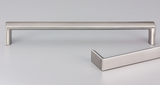 Kethy Latina Stainless D Handle 16.5mm Flat Top Stainless Steel Handle C to C Available In 5 Sizes : 135mm x 128mm ,167mm x 160mm ,199mm x 192mm ,231mm x 224mm ,295mm x 288mm