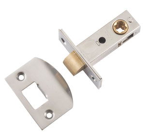 Tube Latch Split Cam 'D' Striker Satin Nickel Backset 45mm