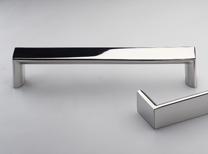 Kethy Roma D Handle 22mm Flat Top Polished Stainless Steel Handle C to C Available In 5 Sizes : 400mm x 390mm ,500mm x 490mm ,600mm x 590mm ,700mm x 690mm ,800mm x 790mm