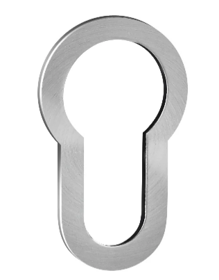 JNF IN.04.RY01S European Cylinder Key Hole Even Less And Even Less 2 Finish : Stainless Steel