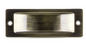 Sylvan Zinc Alloy Flush Pull Available In 4 Colours : Chrome plate ,Polished brass ,Satin chrome plate ,Antique brass  Finish