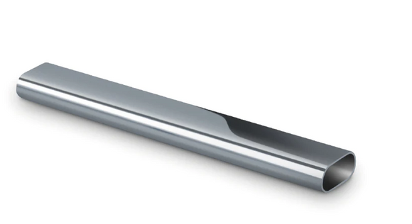 Lohala OVAL WARDROBE RAIL LENGTH : 3MTR ,HEIGHT : 30mm ,WIDTH : 15mm - CHROME