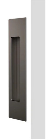 Mardeco 8003 M-Series Off -Set Flush Pull 190mm Left Handed  - Available In 7 Colours : Black ,Bronze ,Brushed Nickel ,Brushed Satin Chrome ,Polished Chrome ,Satin Brass ,Satin Chrome