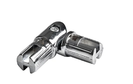ELITE ROUND ELBOW JOIN - CHROME