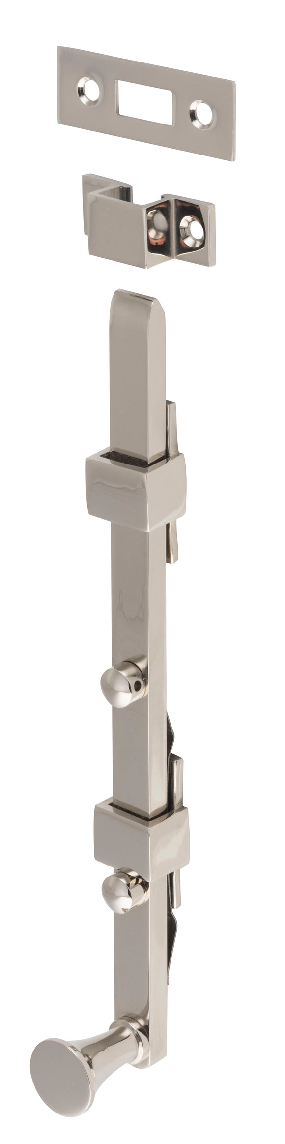 Panic Bolt Polished Nickel L255mm