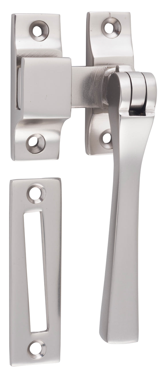 Casement Fastener Square Satin Nickel W35xP30