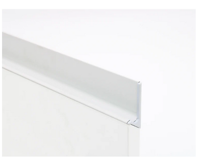 ELITE SYMA32 V PROFILE EXTRUSION 2950MM LENGTH WITH 5 SETS OF END CAPS AND CLIPS AVAILABLE IN 6 COLOURS :  MATT WHITE ,MATT SILVER ,MATT CHAMPAGNE ,MATT BLACK ,ANTHRACITE & MATT GOLD