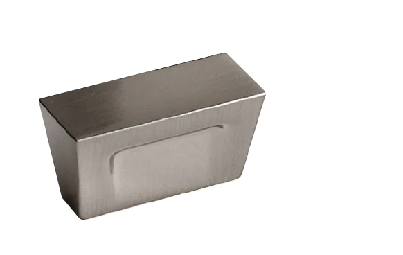 ELITE KLARA KNOB LENGTH 30MM x HEIGHT 16MM - BRUSHED NICKEL & MATT CHROME