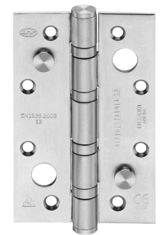 JNF IN.05.020.S.CF Security Butt Hinge With 4 Ball Bearings Finish : Stainless Steel