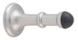 Door Stop Concealed Fix Small Satin Nickel D43xP80mm