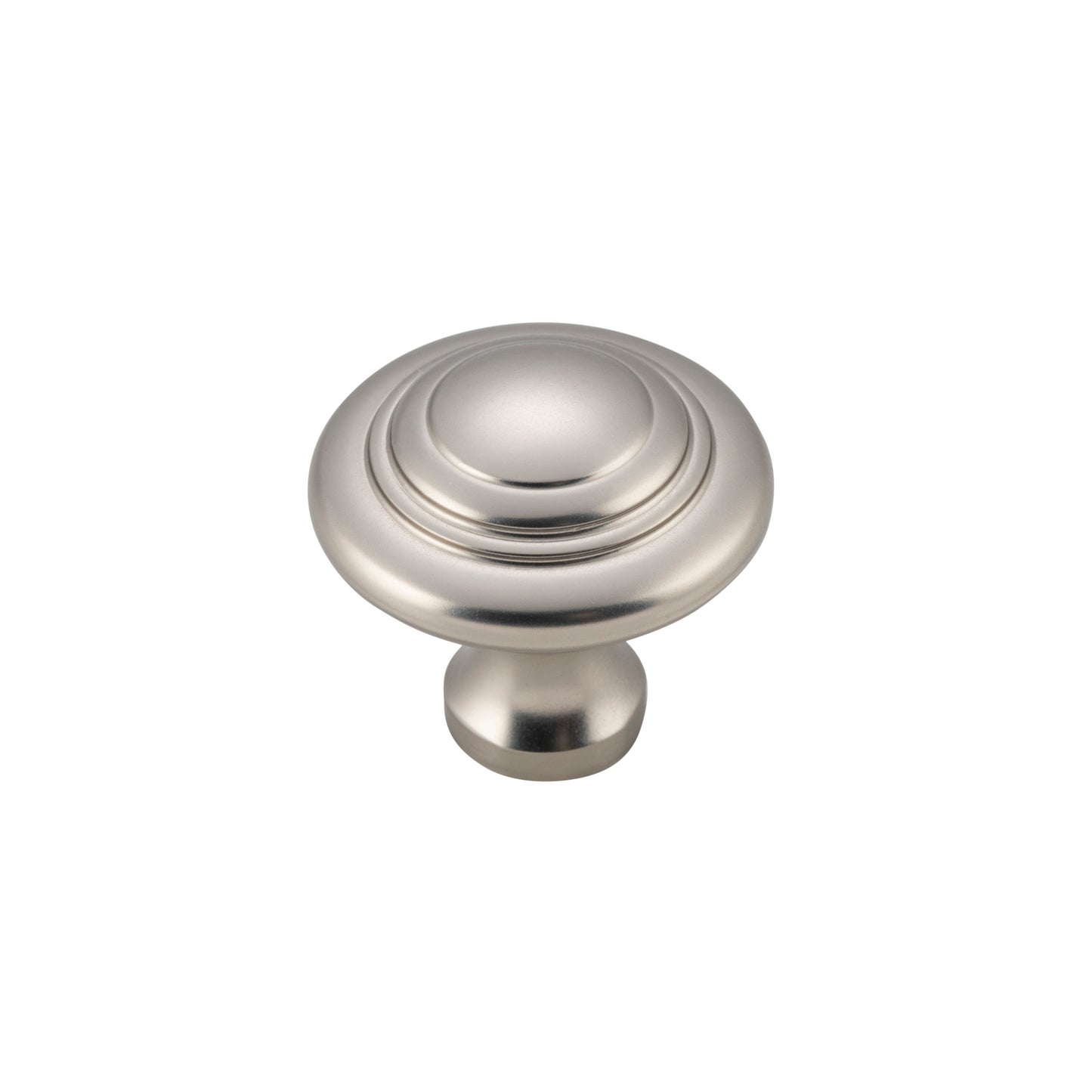 Cupboard Knob Domed Satin Nickel D25xP24mm