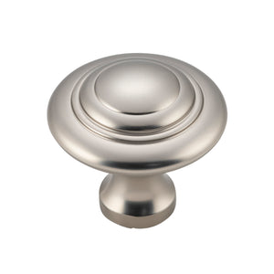 Cupboard Knob Domed Satin Nickel D38xP35mm