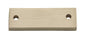 Casement Fastener Spacer Square Satin Brass H51xW16xT6mm CTC 39mm (+/-1mm)