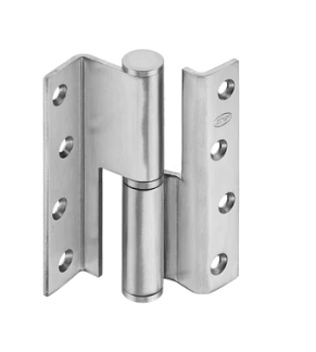 JNF IN.05.026 Hinge ( 63mm x 100mm x 3mm ) Right & Left Finish : Stainless Steel