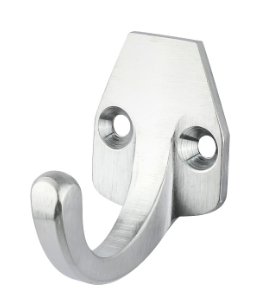 Drake & Wrigley 1077 Robe Hook In 5 Colours : Florentine Bronze ,Chrome Plate ,Brass Plate ,Satin Bronze ,Satin Chrome Plate