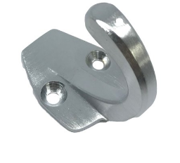 Drake & Wrigley 1077 Robe Hook In 5 Colours : Florentine Bronze ,Chrome Plate ,Brass Plate ,Satin Bronze ,Satin Chrome Plate