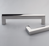 Kethy Biella D Handle 15mm Polished Stainless Steel Handle C to C Available In 5 Sizes : 367mm x 352mm ,400mm x 385mm ,500mm x 485mm ,600mm x 585mm ,800mm x 785mm