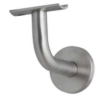 MILES NELSON BANNISTER BRACKET CONCEALED FIX SATIN STAINLESS STEEL SS 304